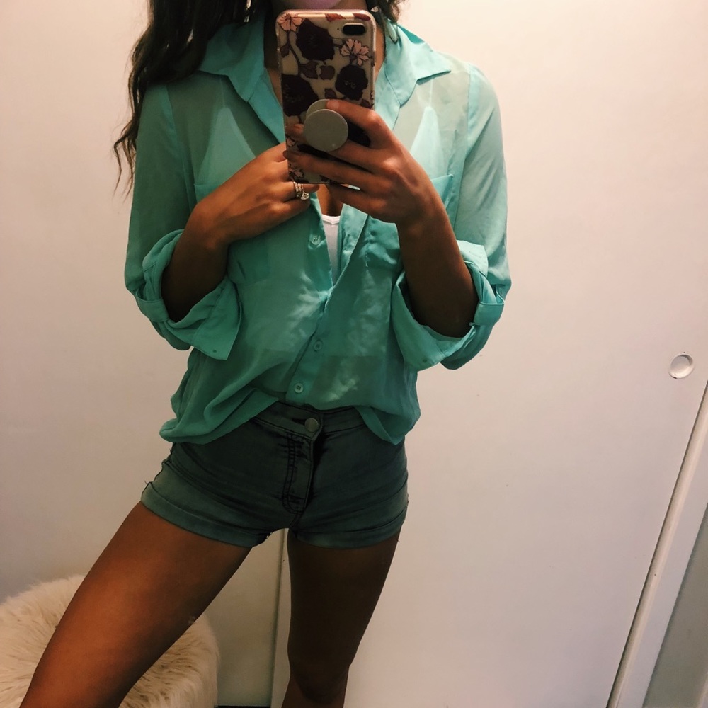 Blue Button Down Shirt